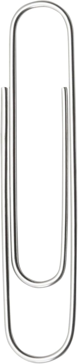 ACCO Paper Clips, Jumbo, Smooth, 100 Clips/Box, 1 Box (72580) - Image 4