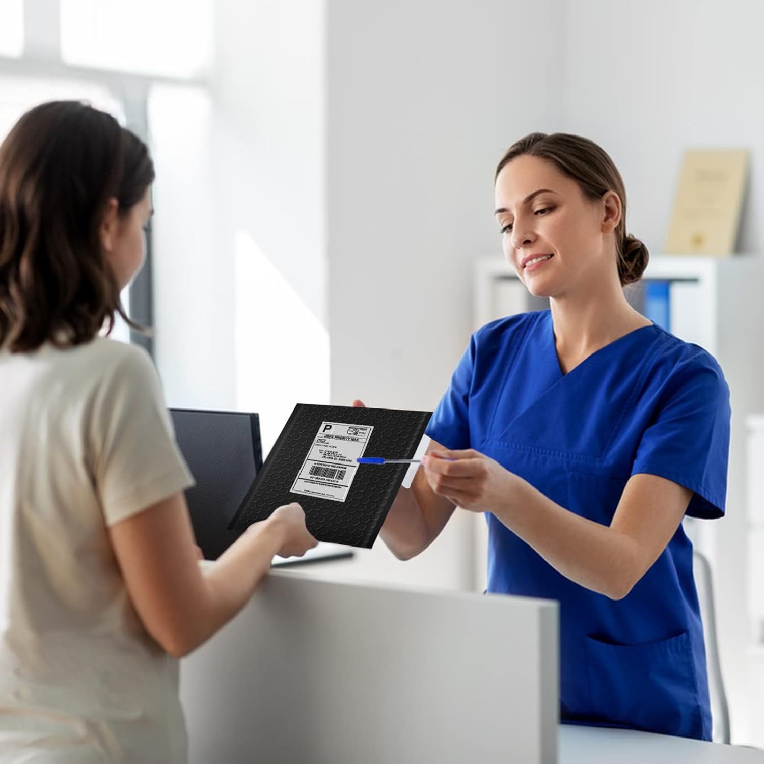 packbabol Bubble Mailers, 6x9 Inch Poly Padded Bubble Mailers Pack of 50 Bubble Envelopes Opaque Self Seal Adhesive Waterproof Bags for Shipping and Packaging(Black,6x9-50Pc) - Image 7