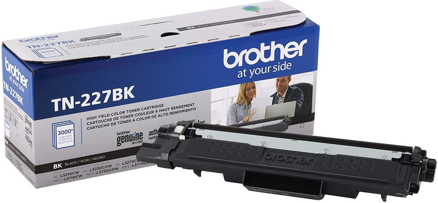Brother TN227 4 High Yield Color Toner Set (BK/C/M/Y) (1) TN227BK, (1) TN227C, (1) TN227M, (1) TN227Y - Image 3
