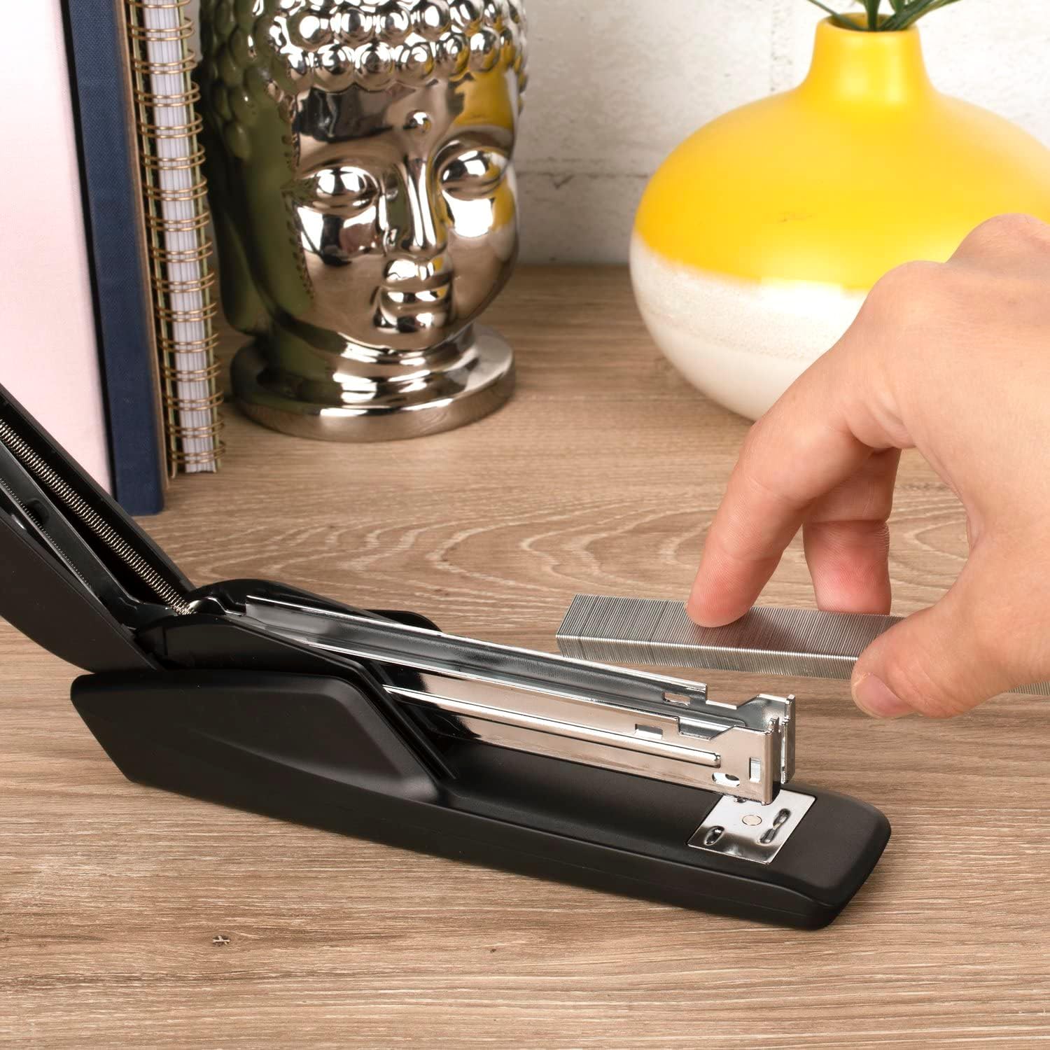 Swingline Standard Stapler, 20 Sheet Capacity, Eco Version, Jam Free, 2 Pack, Black (54501) - Image 9
