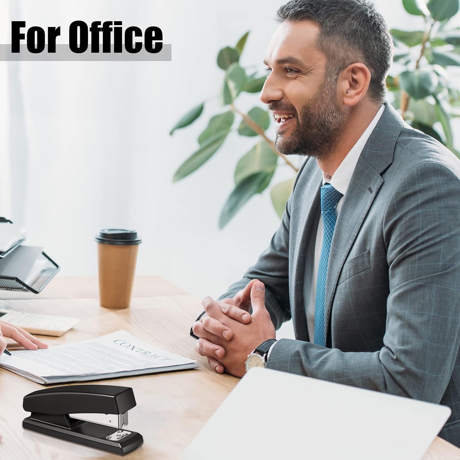 Marspark 10 Pcs Stapler for Desk Office Staplers Bulk with 6000 Staples 25 Sheet Capacity for School Office - Image 7