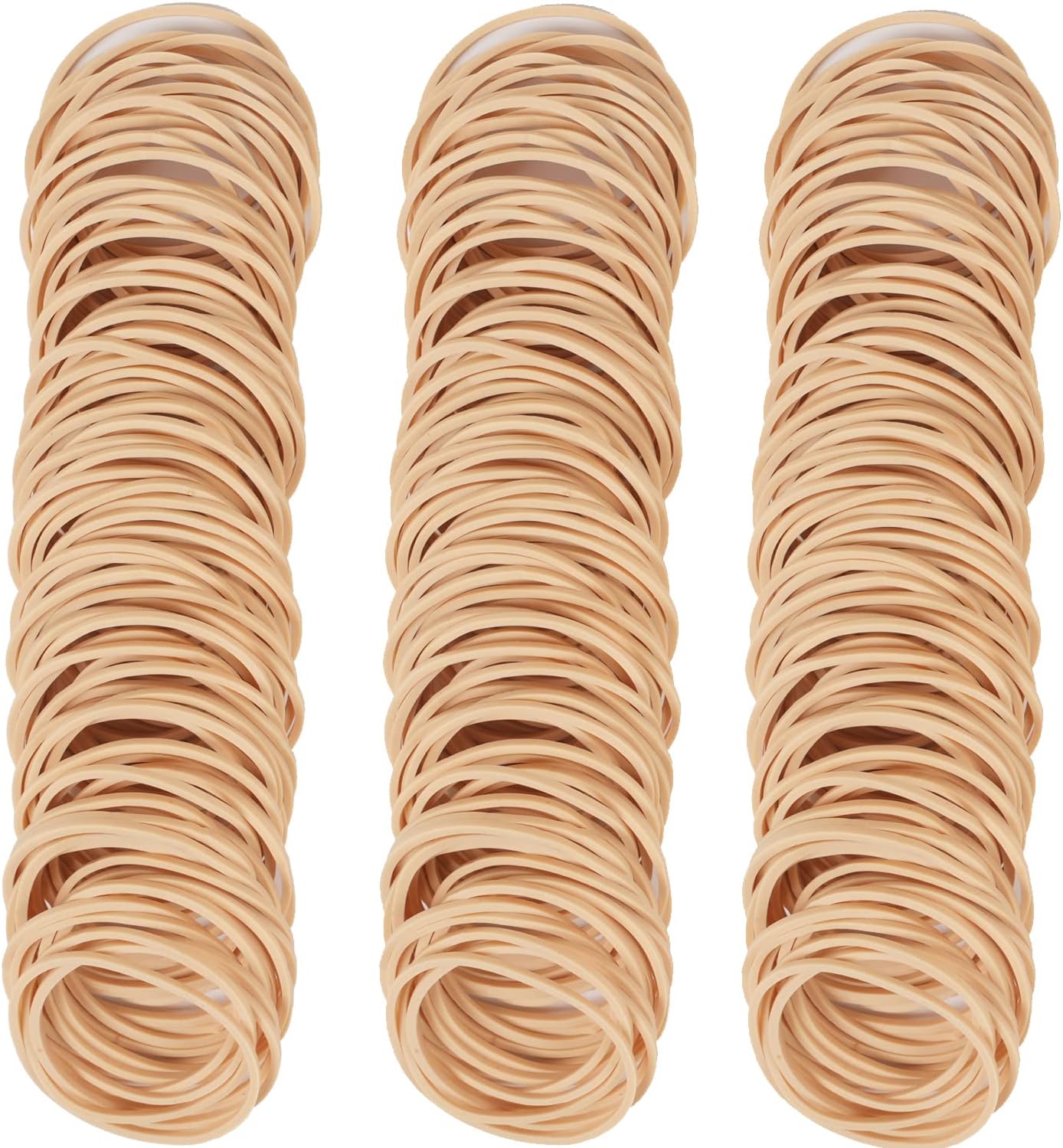 Rubber Bands Size16 Elastic Rubber Band #16 Light brown 600Pcs rubber bands office supplies File Folders Litter Box - Image 3