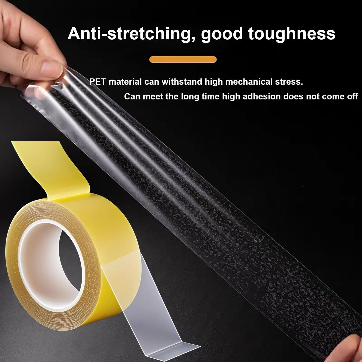 Ultra Thin Clear Double Sided Tape Heavy Duty - 2Inch x 66Feet, Strong Two Sided Stick Mounting Tape for Walls, Crafts, Gift, Woodworking, Art Project, Décor, Poster, Rugs - Image 5