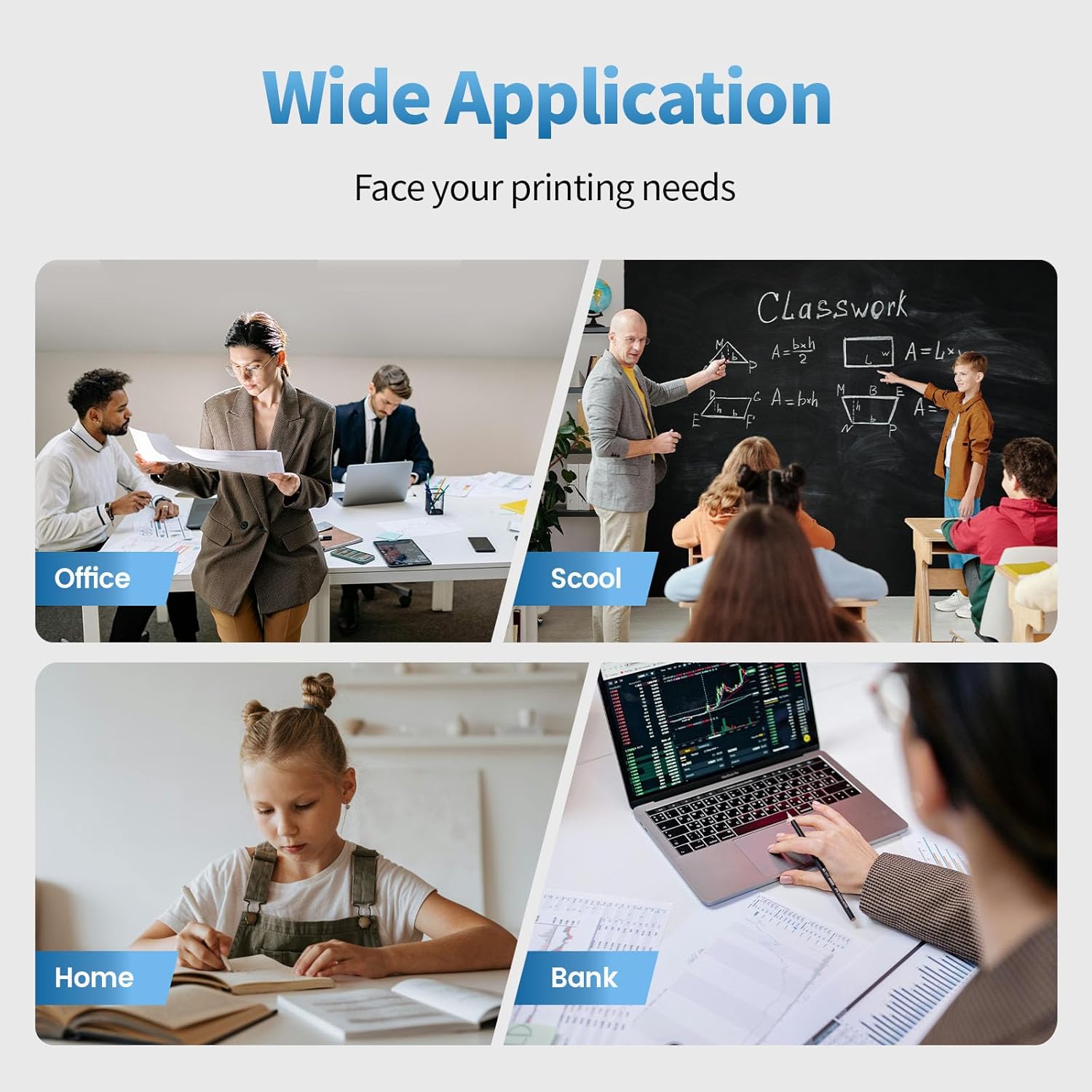 Remanufactured Ink Cartridge Replacement for HP Ink 67 67XL Black Color Combo Pack for Deskjet 2755e 2700e 2752 2742e 2855e 4155e 4100e 4158e 4152e 4500 Envy 6055e 6055 6455 6455e 6452e Printer - Image 8