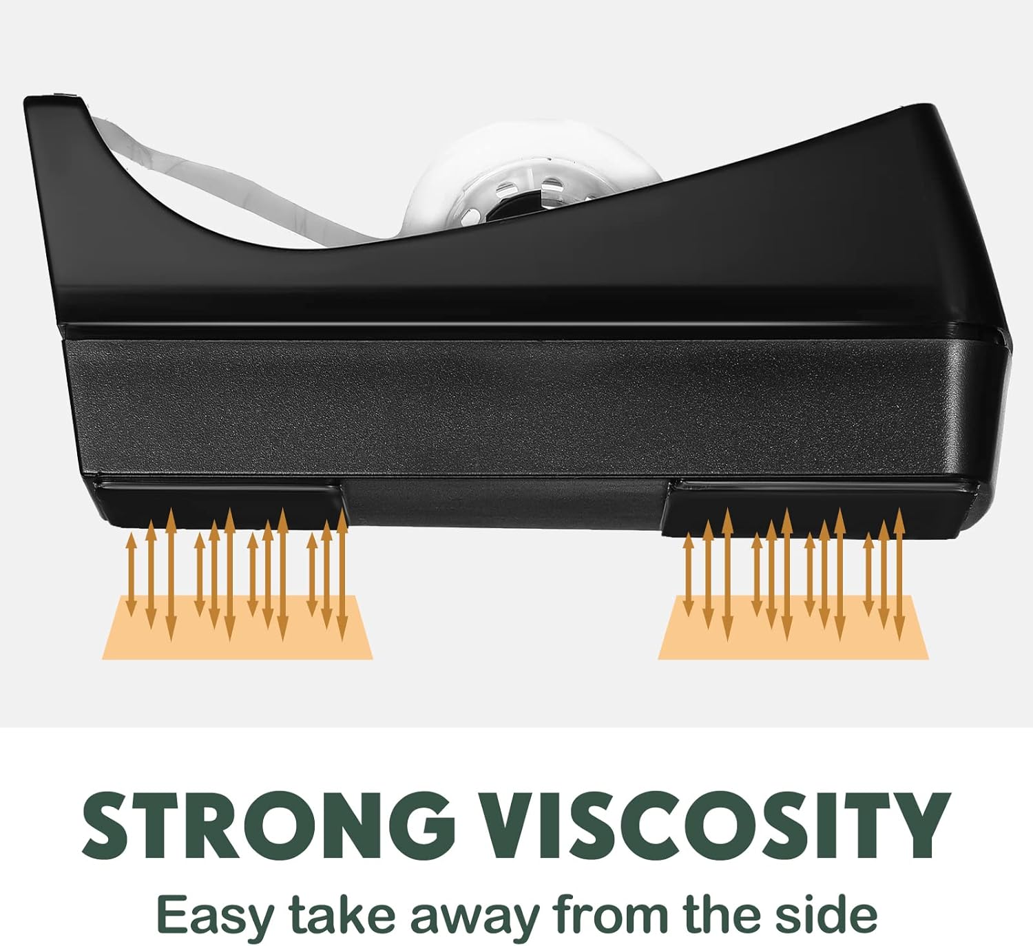 Yahenda 10 Pack Desktop Tape Dispenser Non Skid Base with 0.7 x 985 Inches Invisible Tape Refills Bulk Weighted Roll Dispenser for Office Home School - Image 4