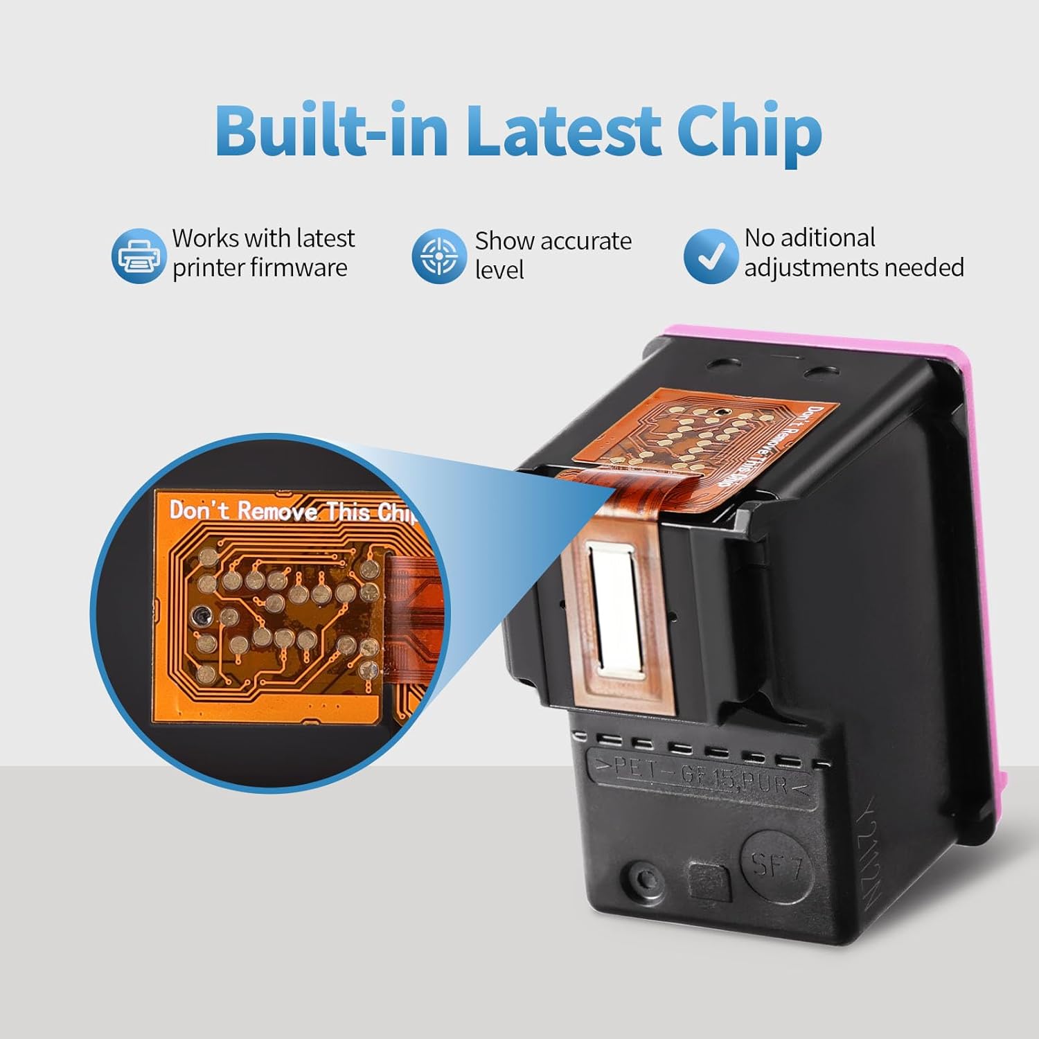 Remanufactured Ink Cartridge Replacement for HP Ink 67 67XL Black Color Combo Pack for Deskjet 2755e 2700e 2752 2742e 2855e 4155e 4100e 4158e 4152e 4500 Envy 6055e 6055 6455 6455e 6452e Printer - Image 7