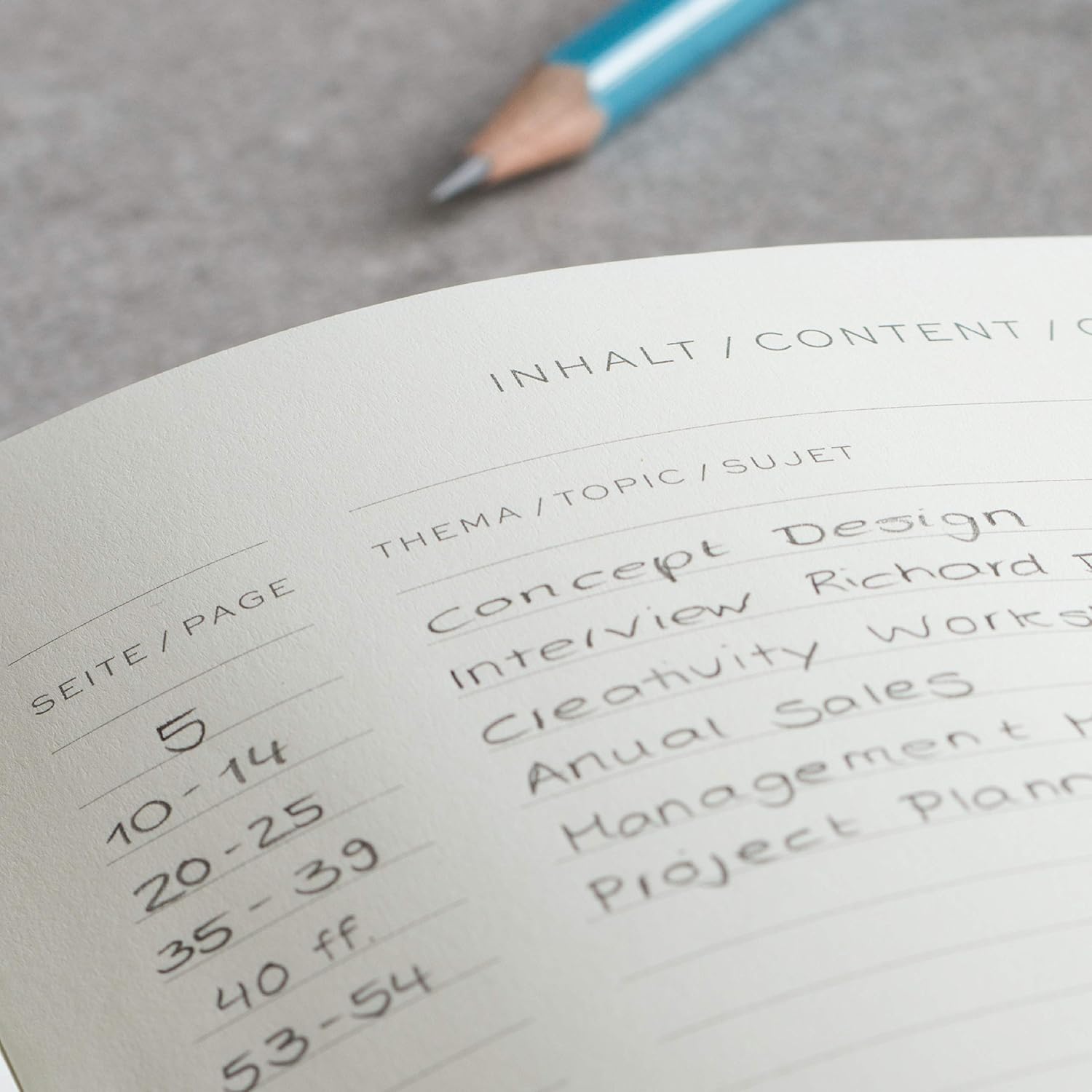 LEUCHTTURM1917 - Notebook Hardcover Master Slim A4+ - 123 Numbered Pages for Writing and Journaling (Rising Sun, Squared) - Image 5