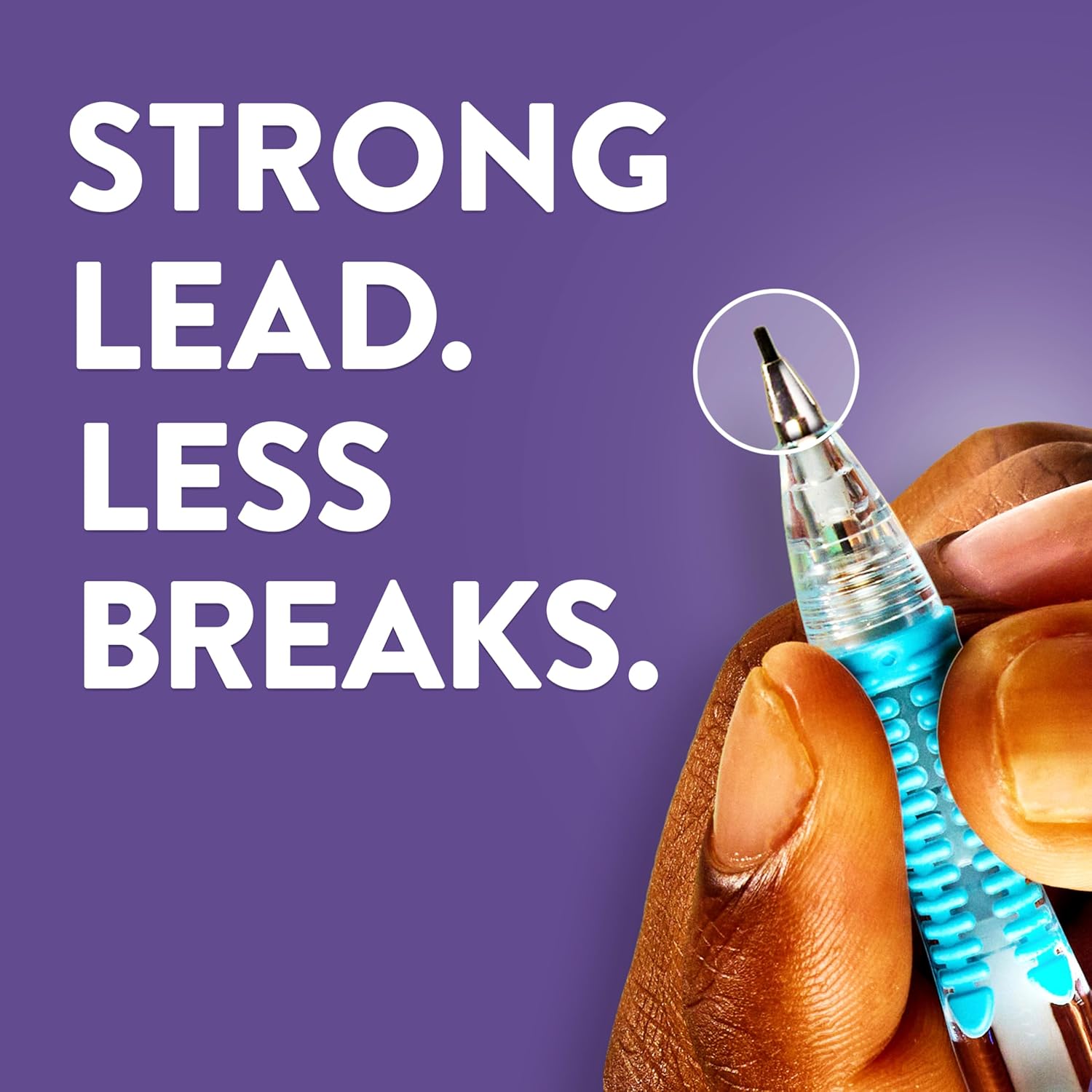 Paper Mate Clearpoint Mechanical Pencils, 0.7mm HB #2 Pencil Lead, 2 Pencils, Assorted Barrel Colors, 10 Count - Back to School,Teacher Supplies, Drawing, Sketching - Image 4