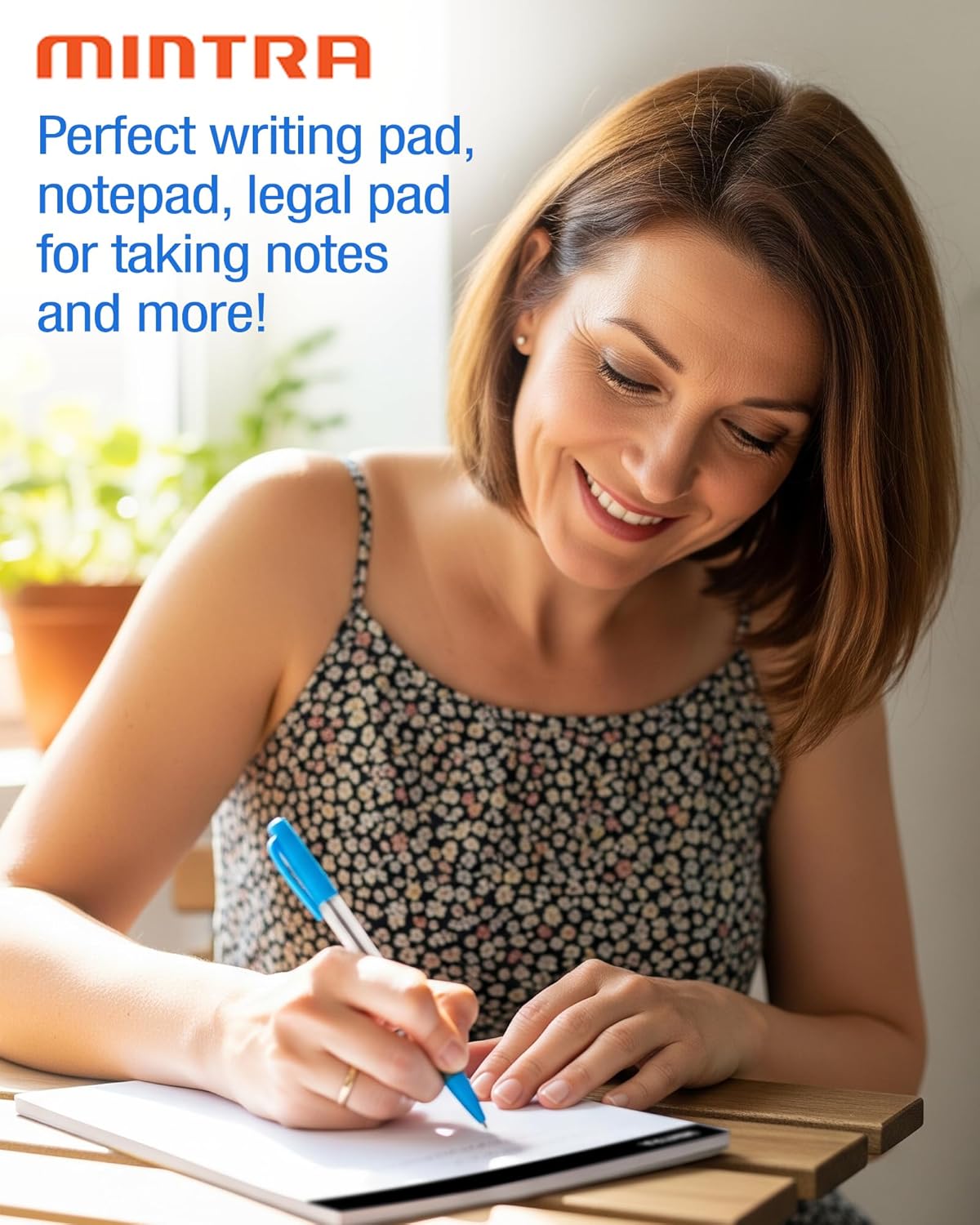 Mintra Office Legal Pads - ((BASIC WHITE 6pk, 8.5in x 11in, NARROW RULED)) - Image 5