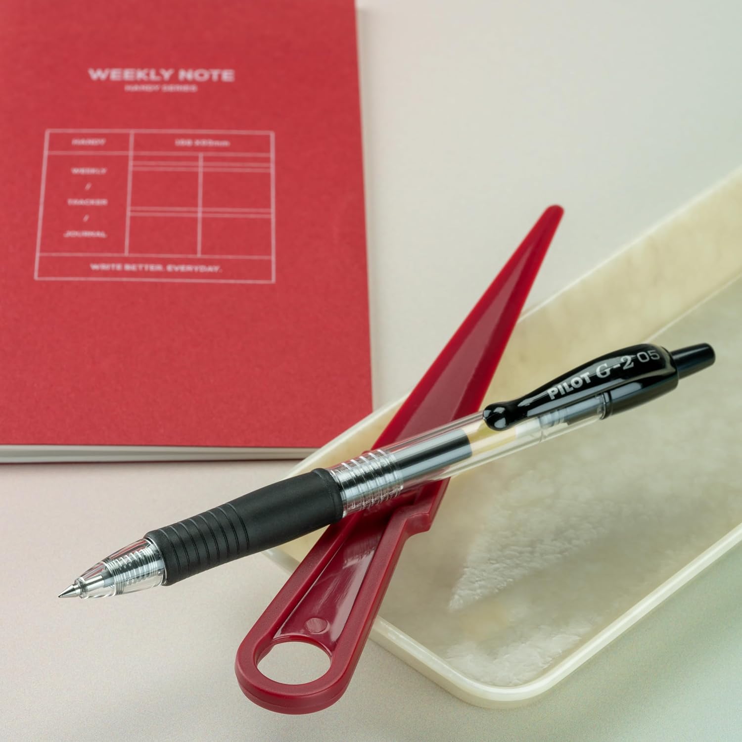 Pilot, G2 Premium Gel Roller Pens, Extra Fine Point 0.5 mm, Pack of 12, Black - Image 8