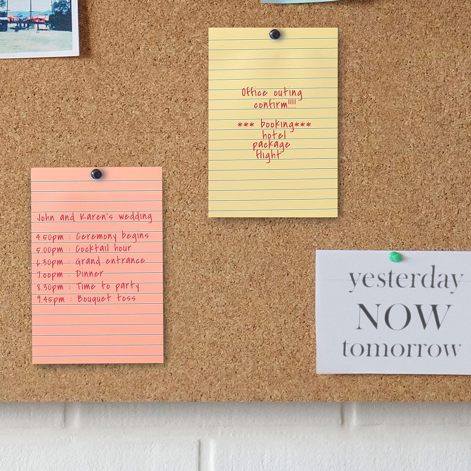 Mr. Pen- Lined Sticky Notes 4x6, 6 Pads, 45 Sheets/Pad, Pastel Color, Sticky Notes with Lines, Ruled Post Stickies, Back to School Supplies - Image 8