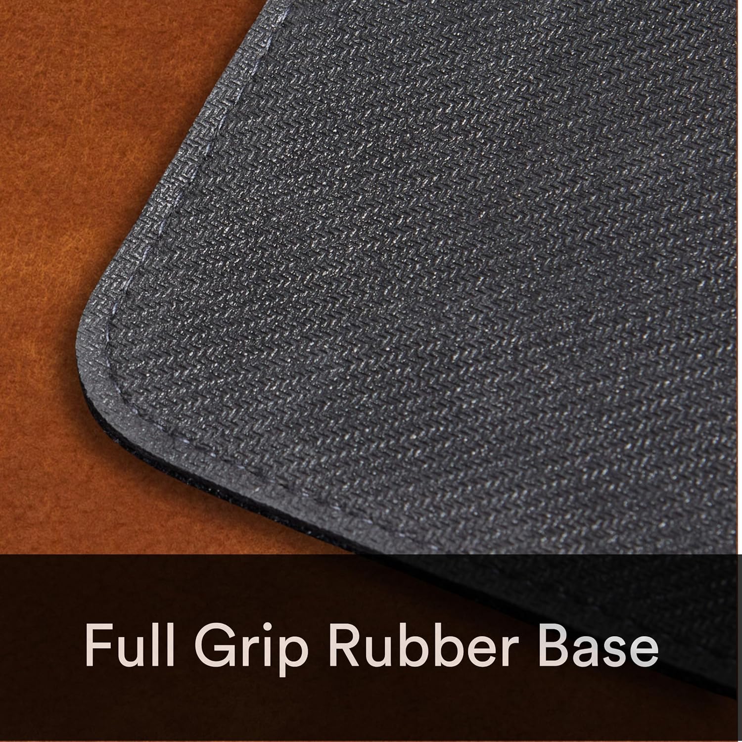 Premium Distressed Faux Vegan Leather Desk Mat | Multifunctional Desk Pad for Home Office | (Brown/Tan, 12" x 36") - Image 4